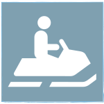icon of snowmobile