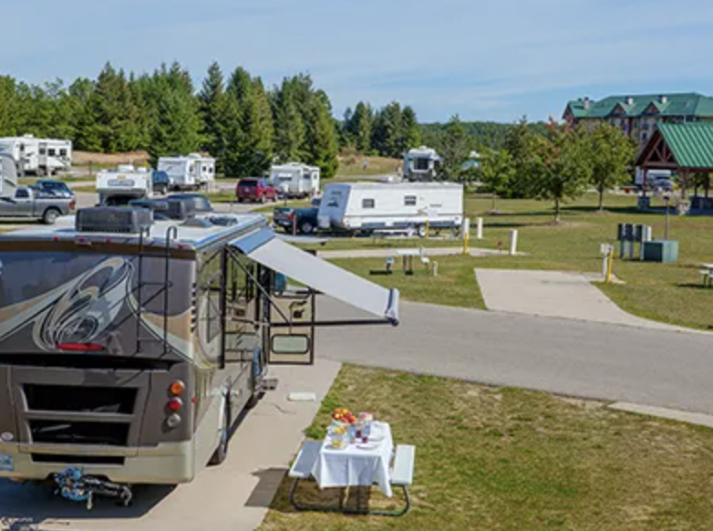 rv parking near laughland casino