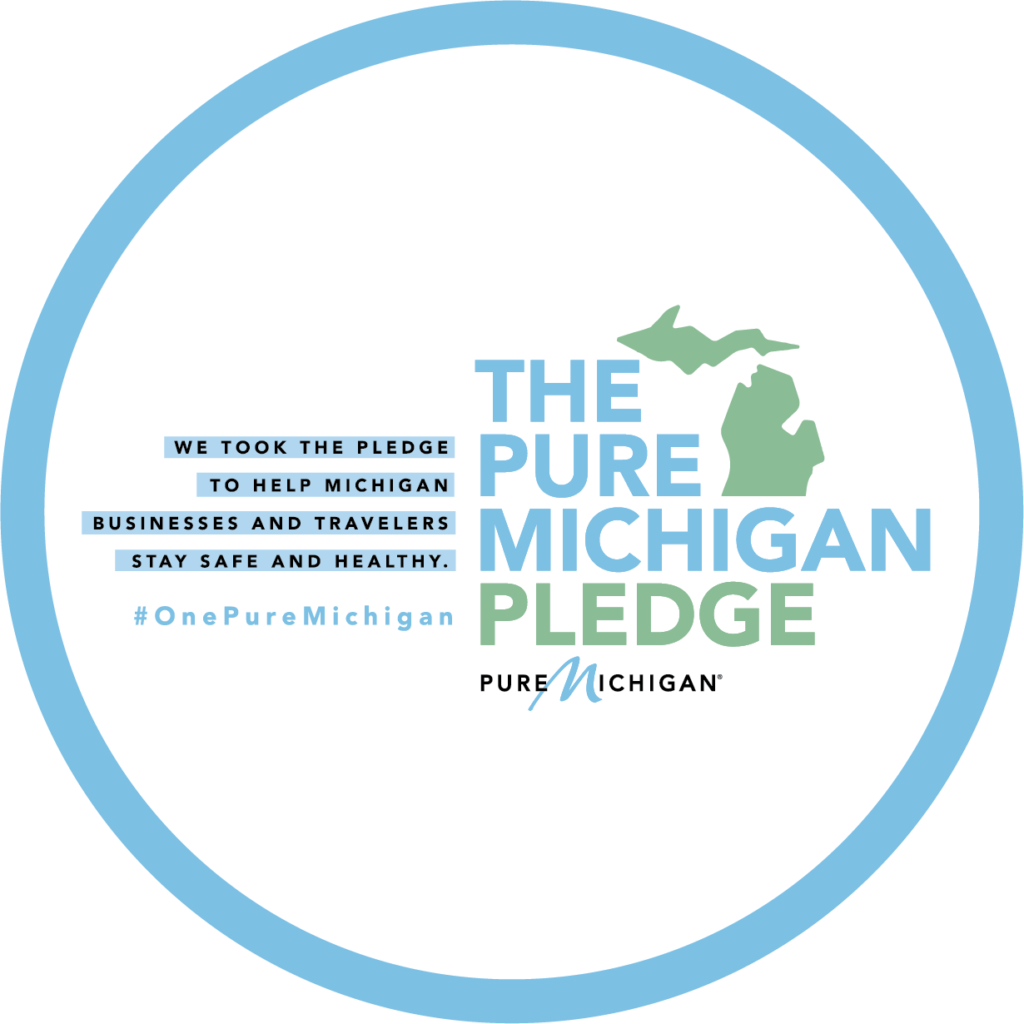 Pure Michigan Pledge_Window Sticker Manistee County Tourism