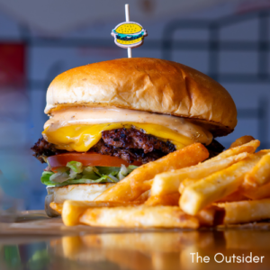 Hamburger from the outsider