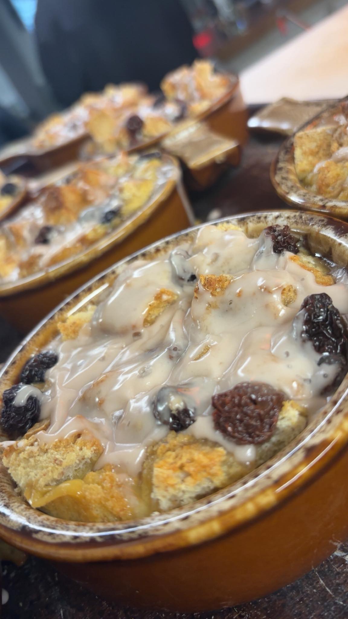 Bourbon Soaked Cherry Bread Pudding from Chef Jared