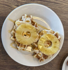 Bahama waffle at Diner 31