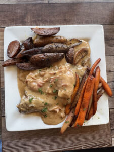 Chicken Marsala at The Golden Stag