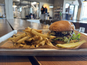 Burger from North Channel