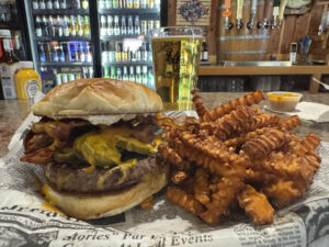 Traks Bobcat Burger