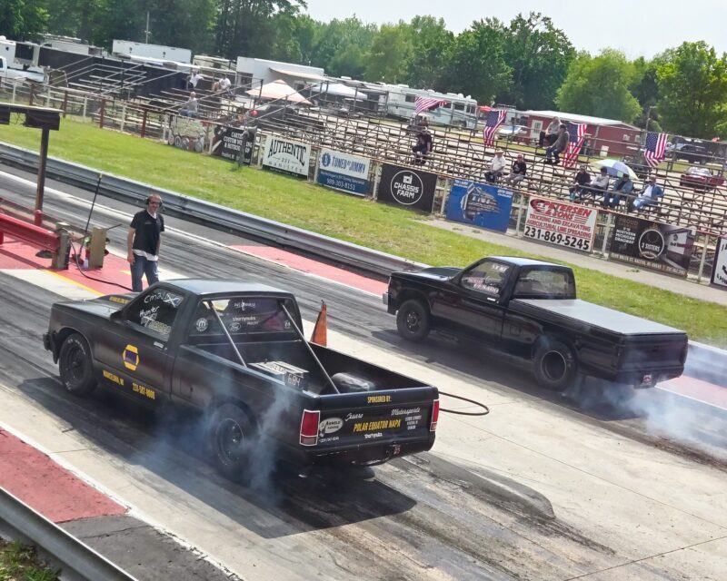 dragway Northern Michigan Dragway truck race