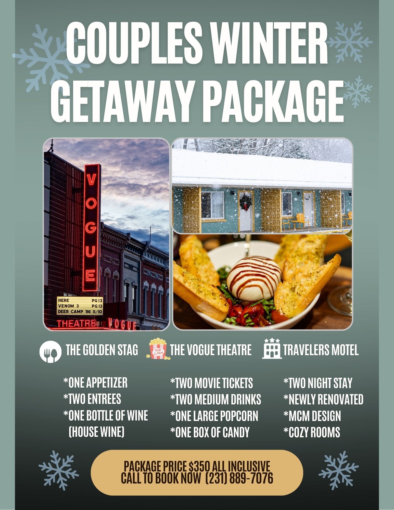 couples winter getaway